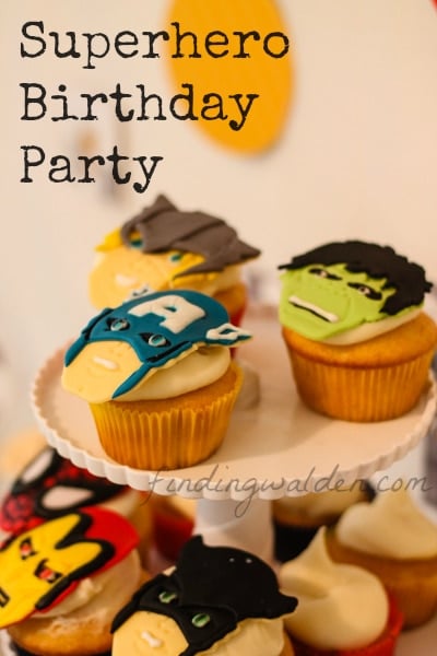 Superhero Birthday Party