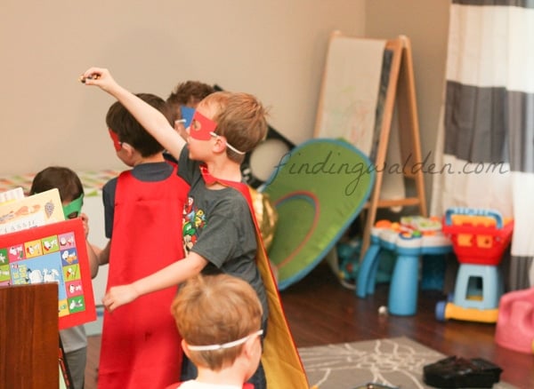 Superhero Birthday Party