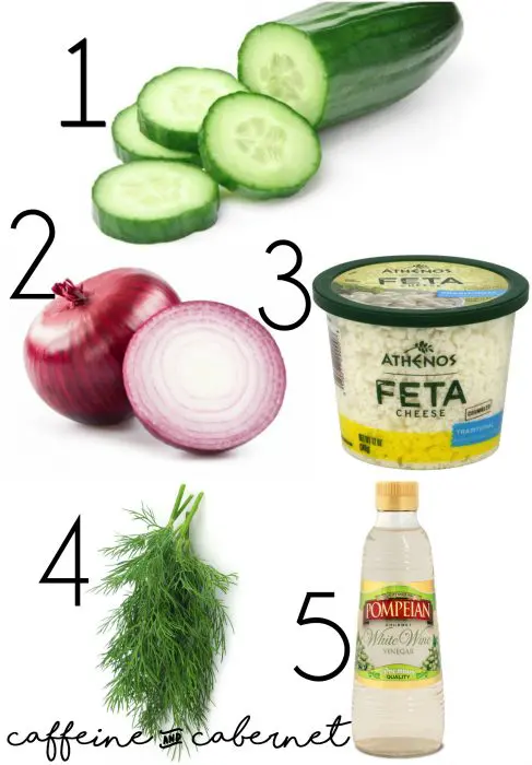 cucumber dill salad ingredients