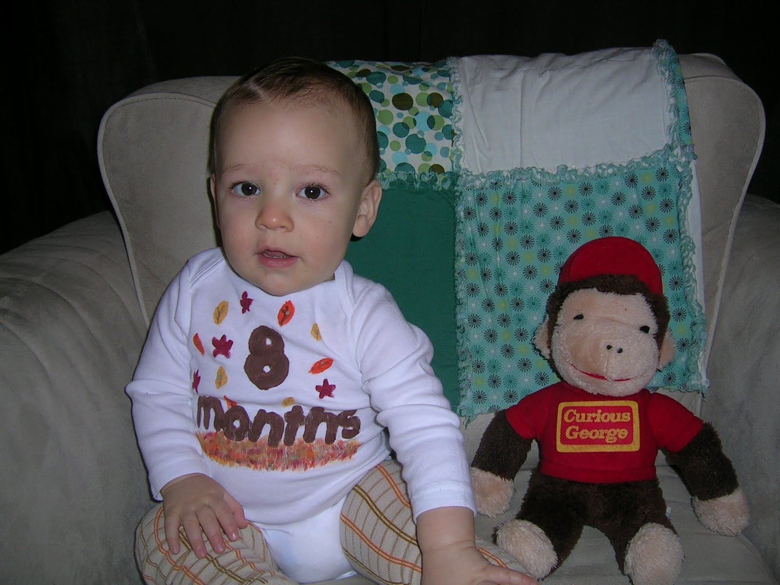 Joshua is EIGHT MONTHS OLD! — November 2009