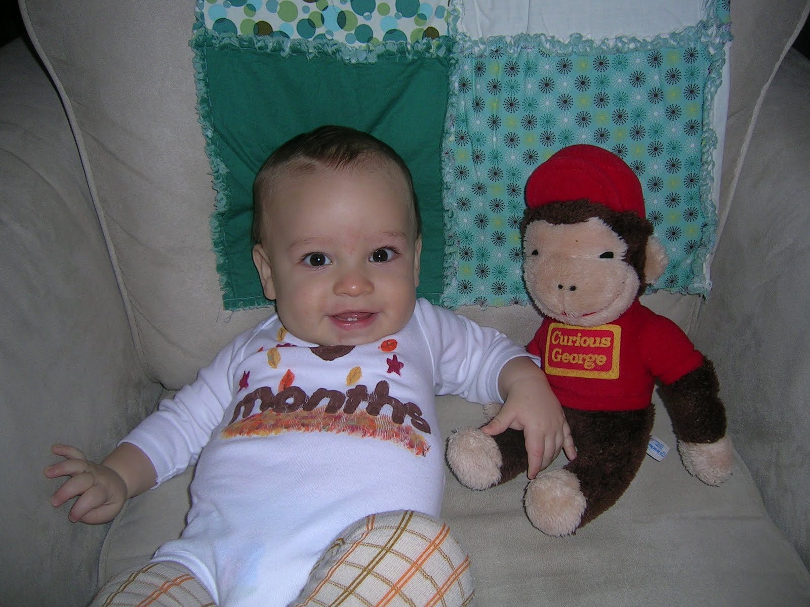 Joshua is EIGHT MONTHS OLD! — November 2009